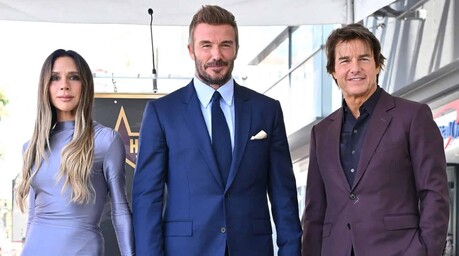 David Beckham recibe su estrella en el Paseo de la Fama de Hollywood