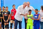 El Gobierno inaugura nuevo techado deportivo en Los Ciruelitos El Gobierno inaugura nuevo techado deportivo en Los Ciruelitos