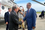 Secretario general de la ONU pide perdón a víctimas de bandas armadas en Haití