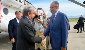 Secretario general de la ONU pide perdón a víctimas de bandas armadas en Haití