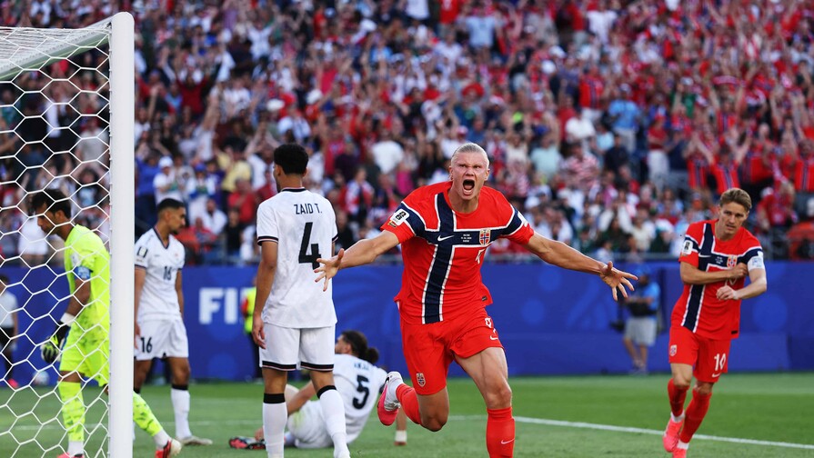 Con un Haaland inspirado, Noruega busca liquidar el grupo de la muerte esta tarde ante Senegal