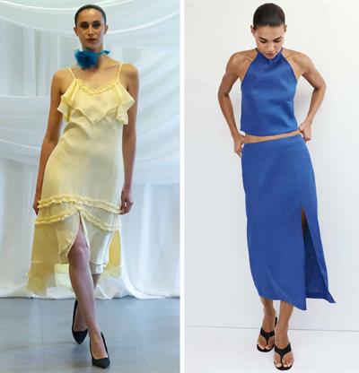 Del amarillo mantequilla al azul eléctrico: los colores del verano