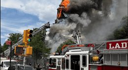 Incendio que consumió iglesia histórica de Brooklyn apunta a ser provocado