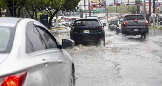 Las lluvias por los remanentes de Dolly se sintieron más en San Cristóbal y el Gran Santo Domingo