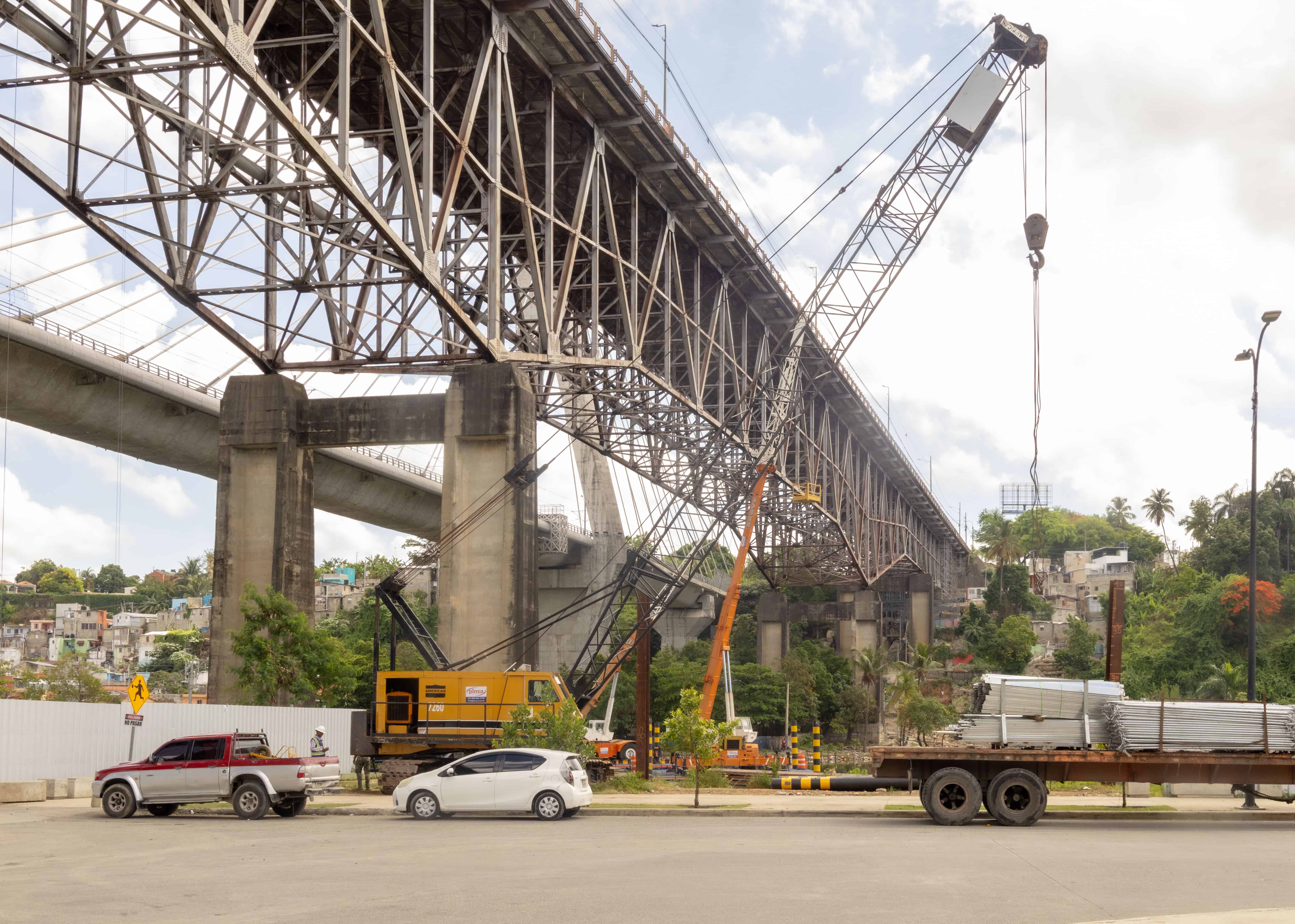 El puente fue inaugurado en 1974.