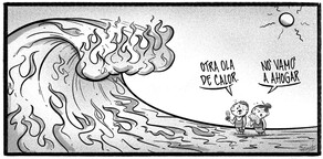 Caricatura de Noticiero Poteleche 3 julio 2026