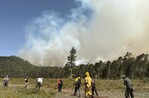 Nuevo incendio afecta a la Sierra de Bahoruco