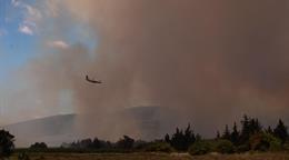 Evacuan a 1,500 personas por un incendio en el sur de Francia