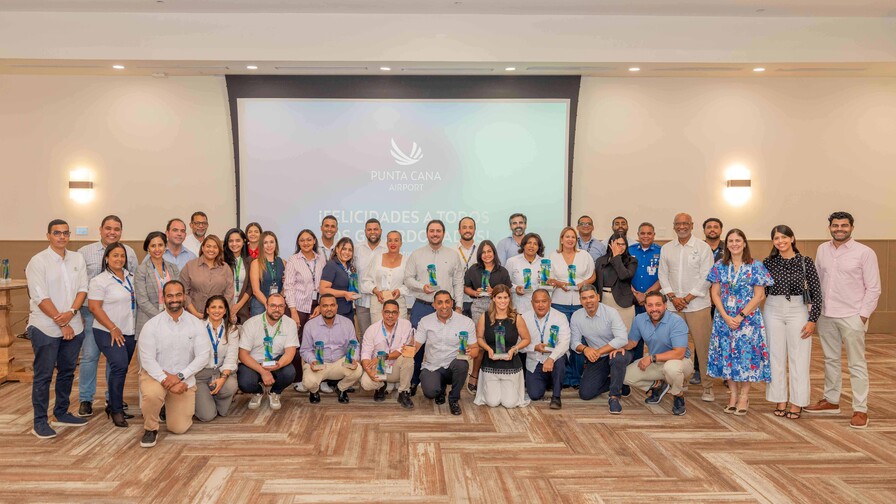 El Aeropuerto de Punta Cana reconoce a aerolíneas y empresas aliadas por su desempeño en 2025