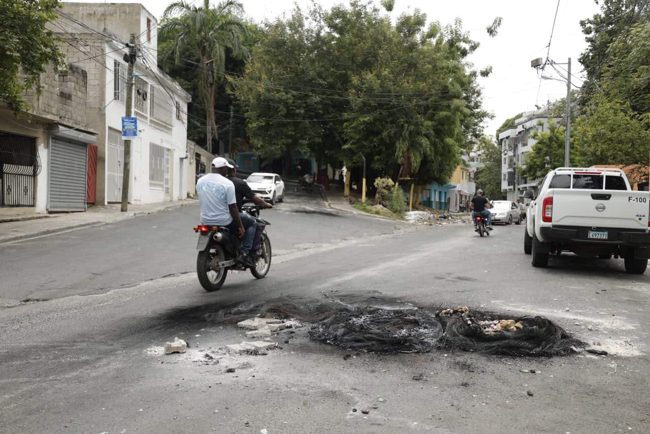 Calles de la Cañada de Guajimia, lugar donde el joven fue ultimado el viernes