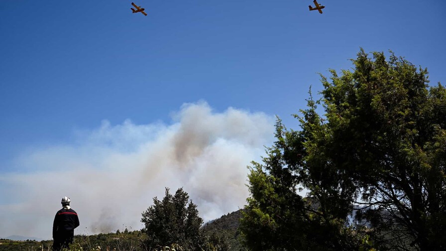 La tercera etapa del Tour de Francia, en riesgo por incendio
