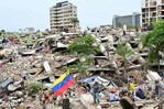 Suben a 3,685 los muertos por los terremotos en Venezuela