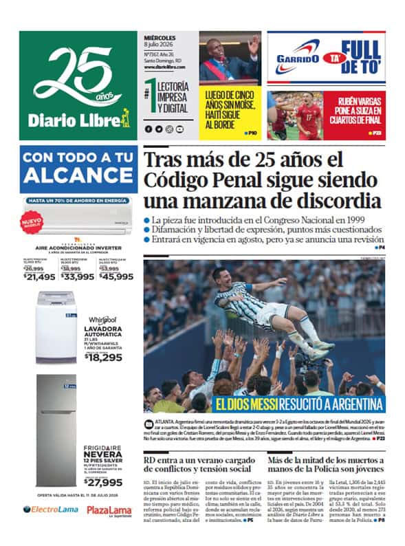 Día Jueves, 19 de Febrero de 2026 Edición 7251.
