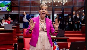 Senadora Ginnette Bournigal sale en defensa de la Policía en medio del debate por la reforma