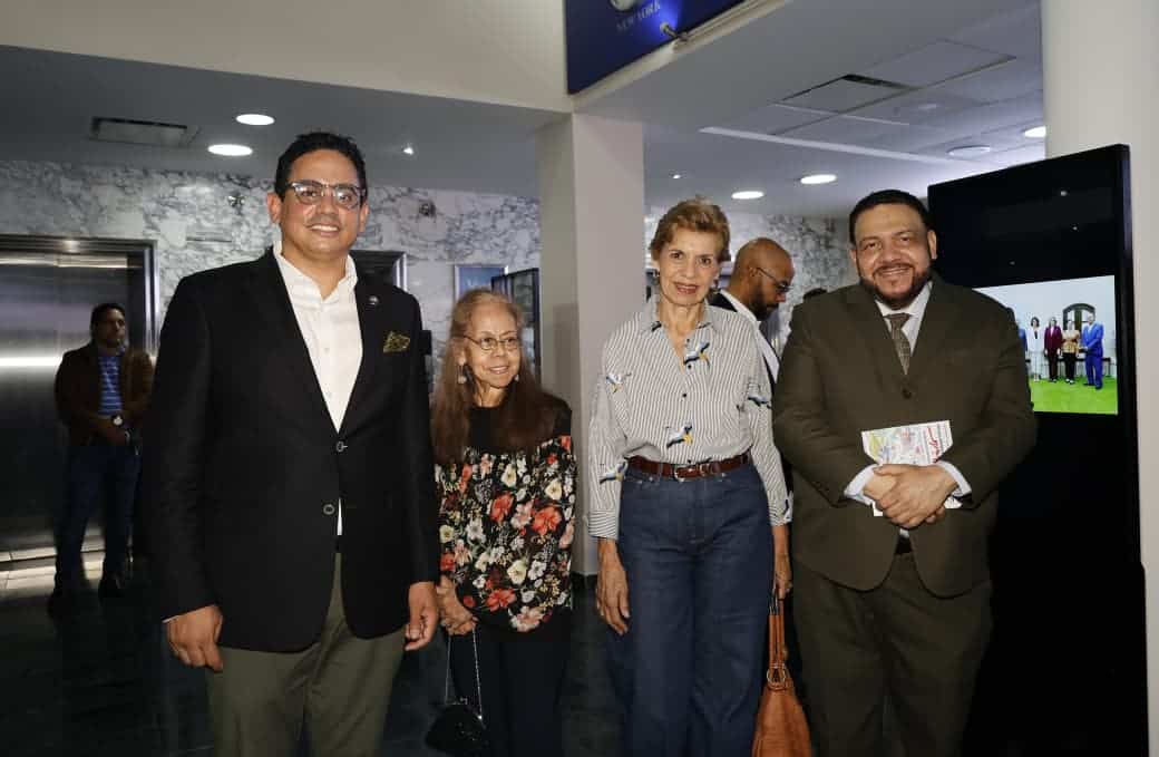 Miguel Balaguer, Aracelis Oviedo Colón, María del Carmen Ossaye y Miguel Reyes Sánchez.