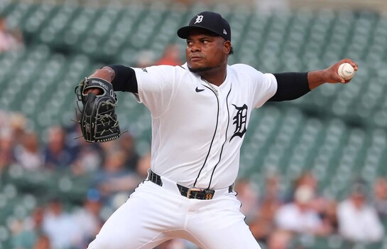 Framber Valdez brilla en la lomita en noche histórica para Detroit
