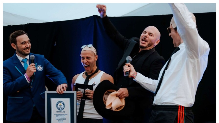 El insólito récord Guinness que Pitbull consiguió por su calvicie