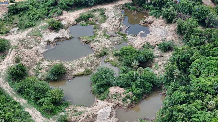 Refuerzan operativo contra extracción ilegal de agregados en Monte Cristi
