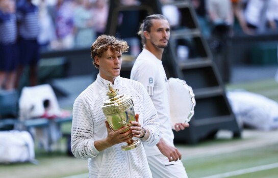 Sinner revalida el título de Wimbledon tras remontar a Zverev