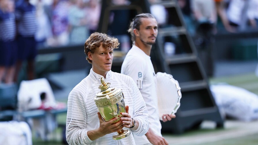 Sinner revalida el título de Wimbledon tras remontar a Zverev Sinner revalida el título de Wimbledon tras remontar a Zverev