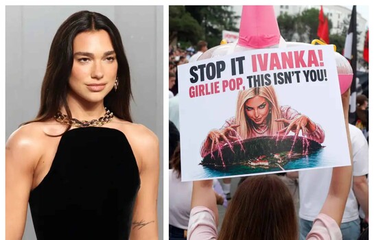 Dua Lipa respalda protestas en Albania contra proyecto vinculado a la hija de Donald Trump
