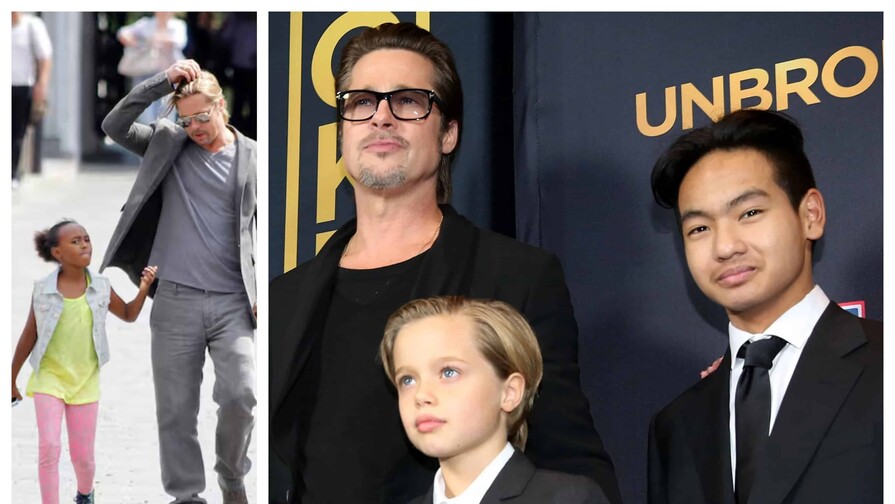 Tres de los hijos de Angelina Jolie y Brad Pitt renunciaron oficialmente al apellido del actor
