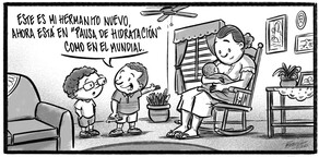 Caricatura de Noticiero Poteleche 16 julio 2026