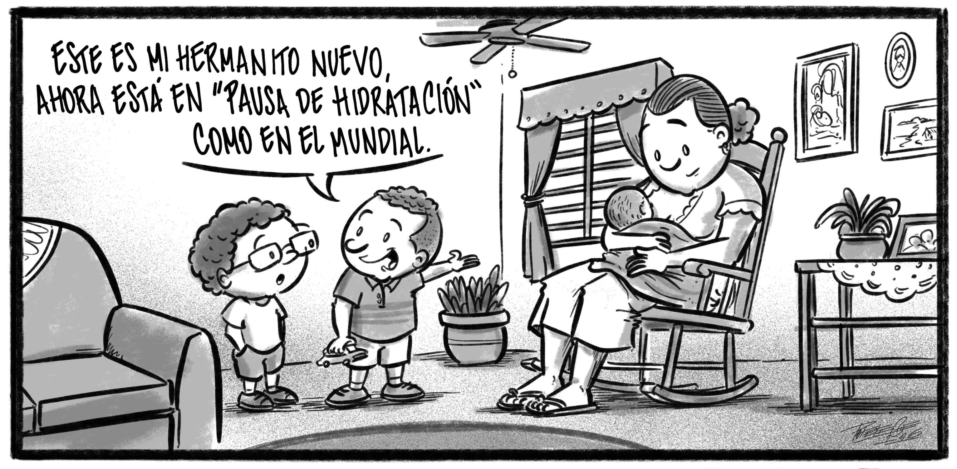 Caricatura de Noticiero Poteleche 16 julio 2026