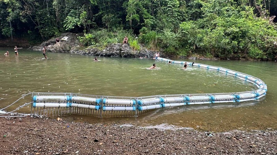 La Cuaba recibe infraestructura para evitar que los residuos lleguen al río Higüero