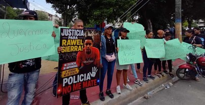 “Policía no me mate”: familiares de joven fallecido de un disparo durante protesta exigen justicia