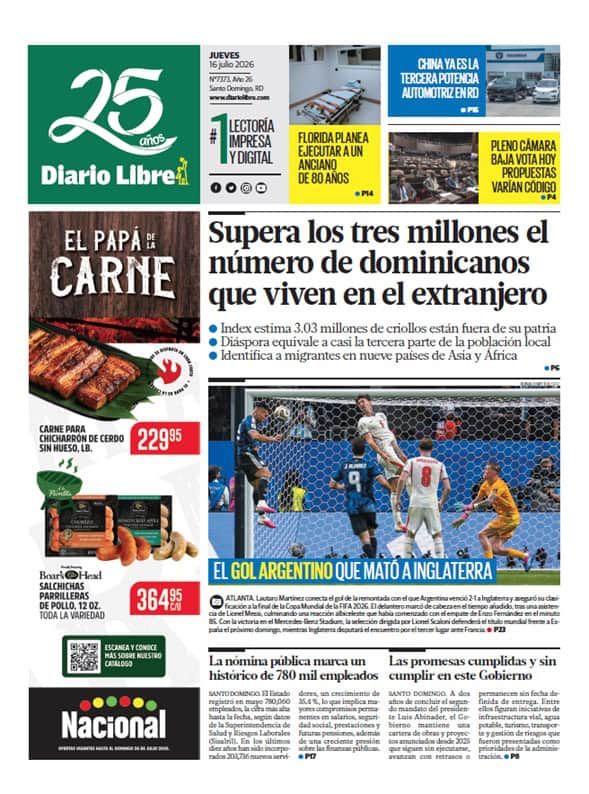 Día Jueves, 19 de Febrero de 2026 Edición 7251.