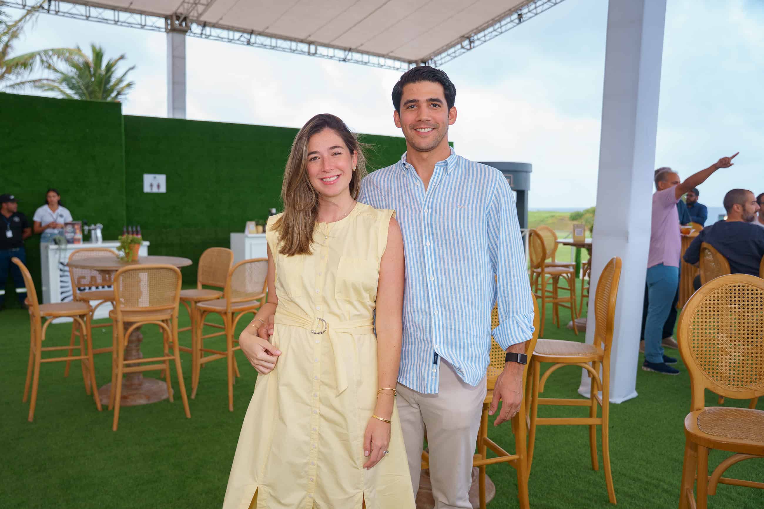 Adriana Paniagua y Julio Espinola.