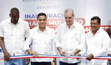 Gobierno entrega remodelado multiuso de Los Alcarrizos tras inversión de RD$20.8 millones