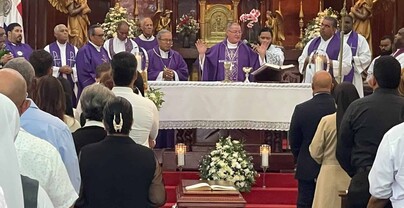 Despiden a monseñor Antonio Camilo con misa de cuerpo presente en el Santo Cerro