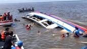 Al menos 41 muertos en el naufragio de un ferry en Guyana