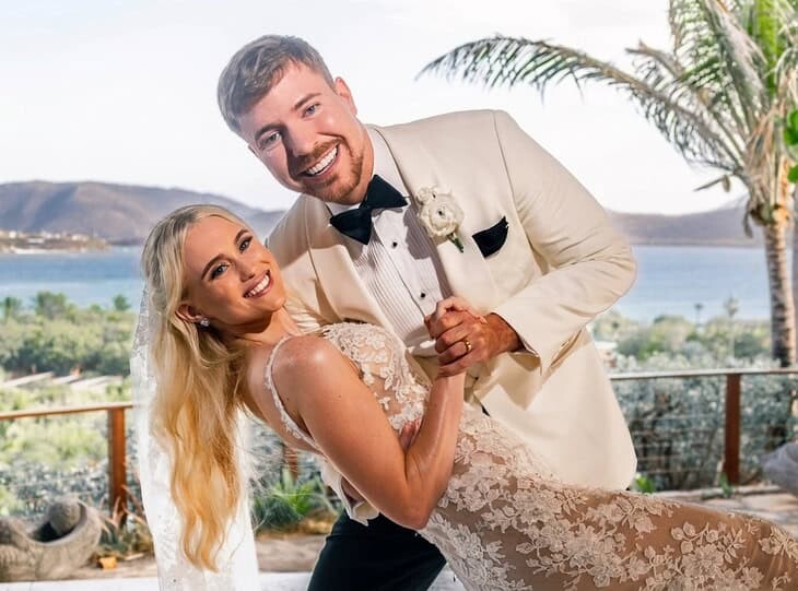El youtuber MrBeast se casa en su propia isla privada del Caribe: así fue su exclusiva boda