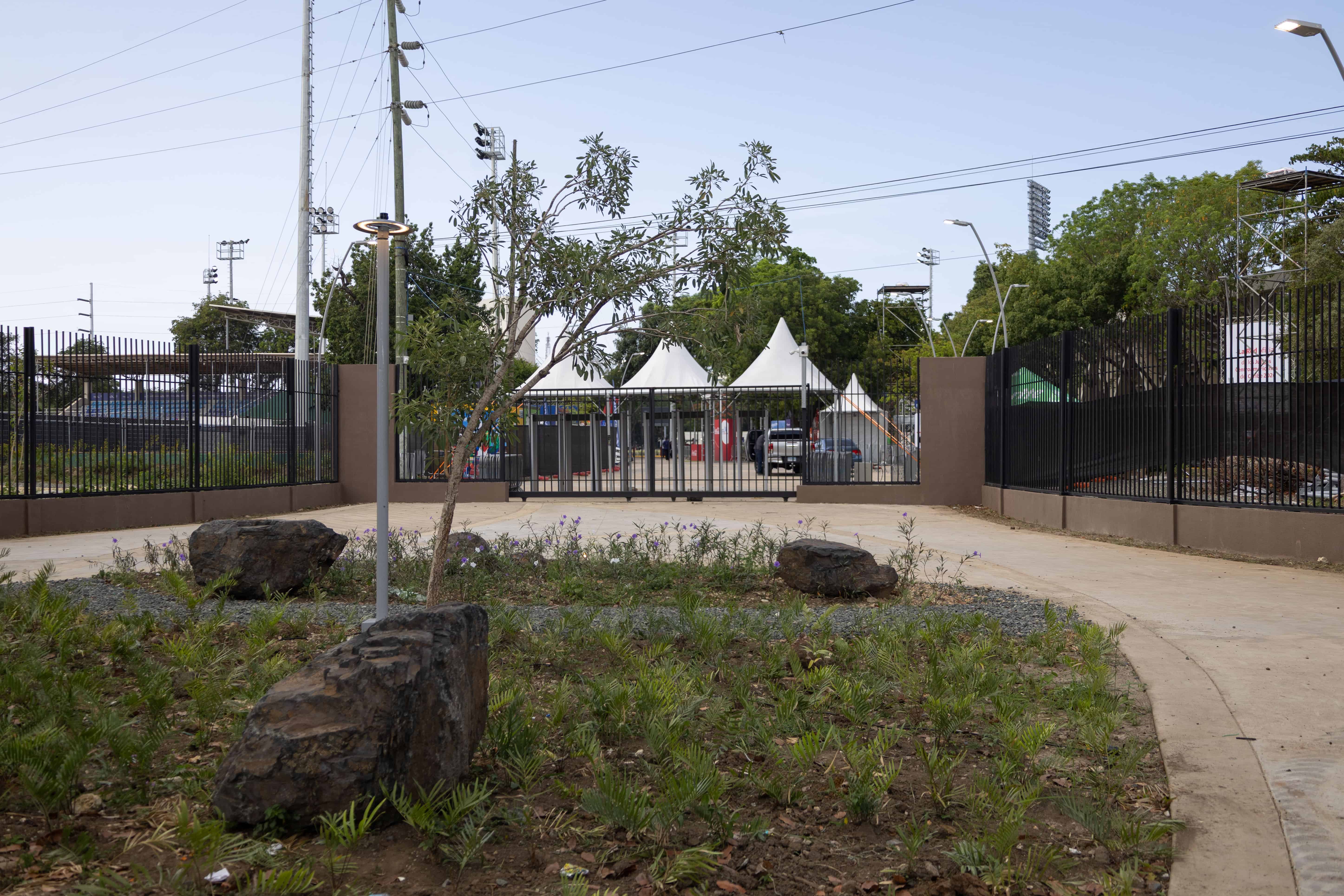 Alrededores del Centro Olímpico remozados.
