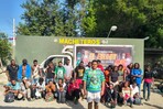 Detienen a 29 haitianos indocumentados en un camión de carga en Valverde