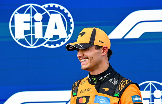 Norris: Es una sensación fantástica volver a estar en la pole