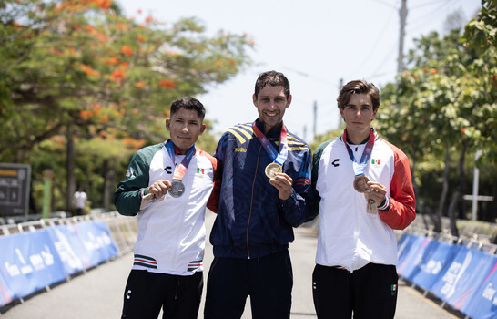 Vargas da primer oro a Colombia en contrarreloj; México se queda con la plata y el bronce