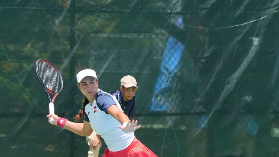 Ana Zamburek avanza a semis en el torneo de tenis femenino de los Centroamericanos y del Caribe