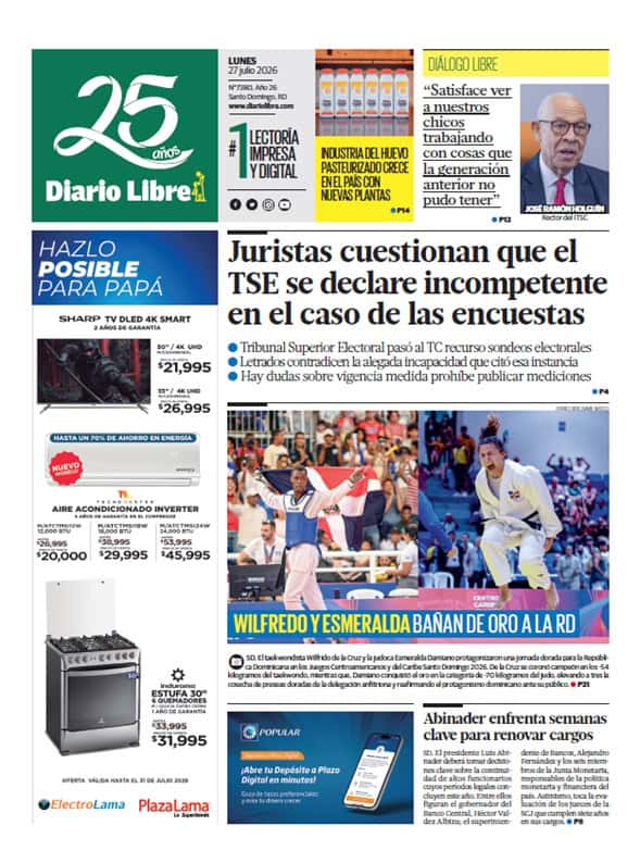 Día Jueves, 19 de Febrero de 2026 Edición 7251.