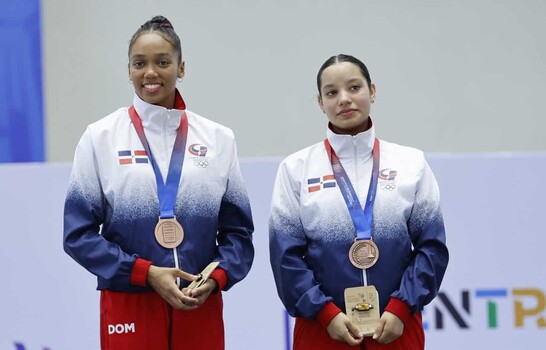 República Dominicana conquista dos bronces en gimnasia trampolín en los Centroamericanos