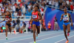 Marileidy Paulino clasifica primero a la final de los 400 metros de Santo Domingo 2026