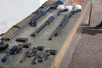 Arrestan a tres personas, ocupan armas de distintos calibres en allanamientos en Barahona Arrestan a tres personas, ocupan armas de distintos calibres en allanamientos en Barahona