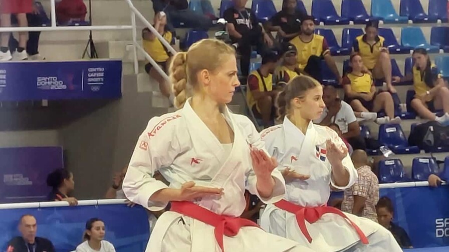 Dominicana conquista el oro en kata por equipos femenino en Santo Domingo 2026