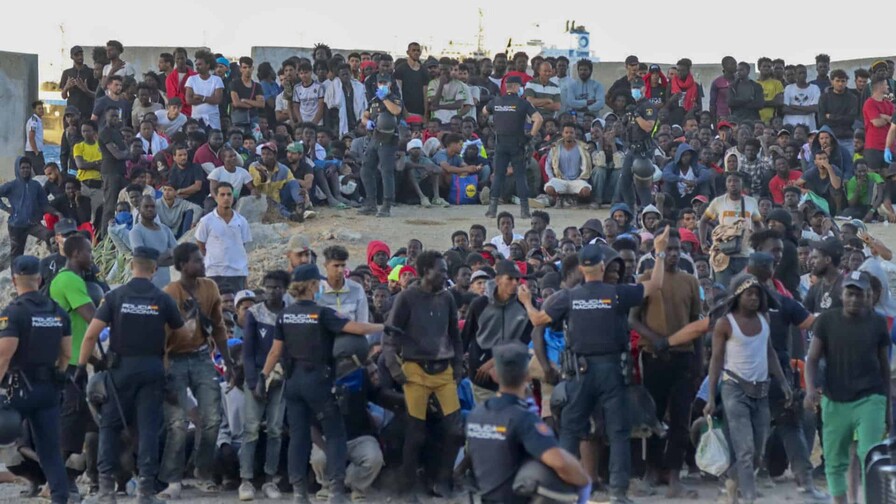 Suben a 82 los fallecidos recuperados del mar en Ceuta tras el hallazgo de dos cadáveres
