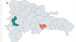 ¿Qué tanto cambiaría el mapa político si se crean las provincias Santa Lucía y Matías Ramón Mella?