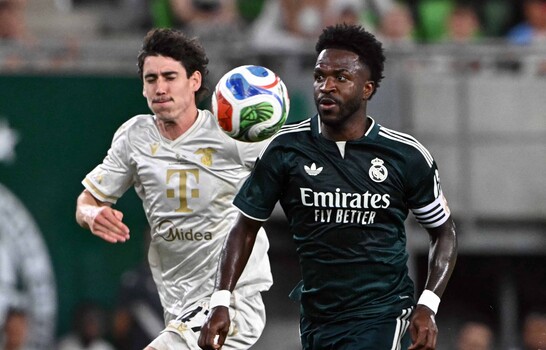 Vinícius estrena renovación con el brazalete de capitán ante el Ferencvaros