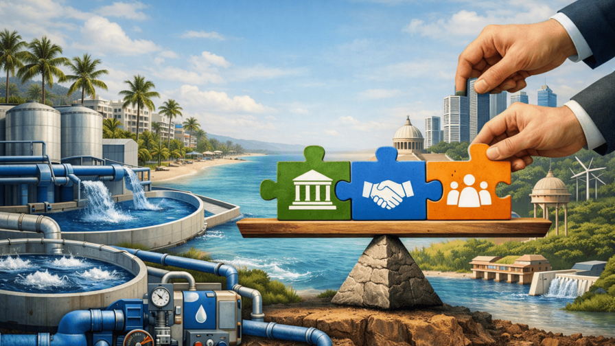 Tres pilares para sostener el acueducto de Punta Cana